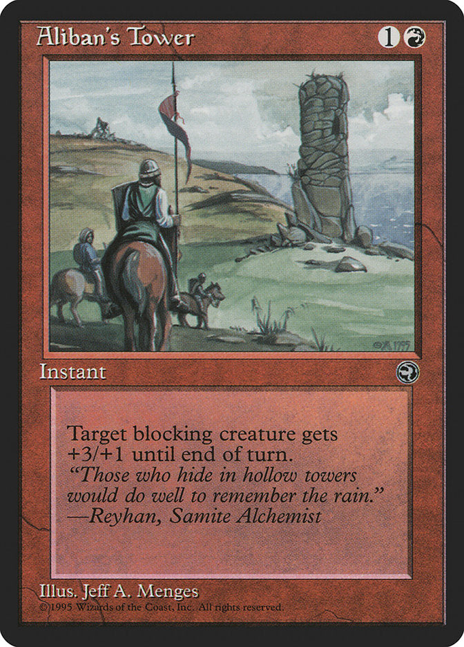 Aliban's Tower (Reyhan Flavor Text) [Homelands] | Tables and Towers