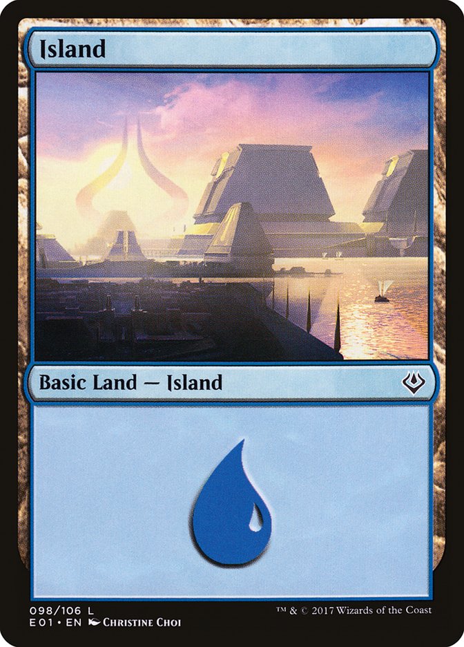 Island (98) [Archenemy: Nicol Bolas] | Tables and Towers