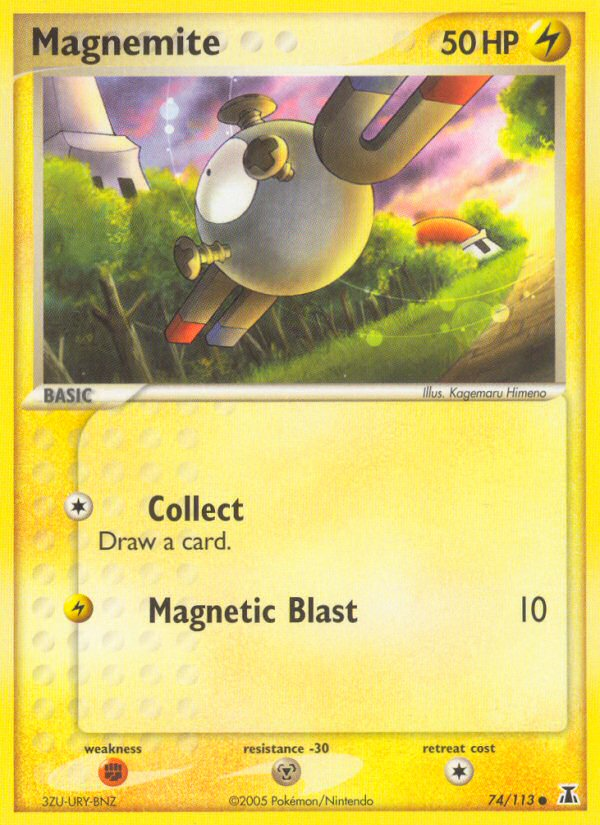 Magnemite (74/113) [EX: Delta Species] | Tables and Towers