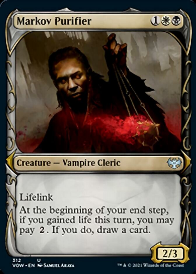 Markov Purifier (Showcase Fang Frame) [Innistrad: Crimson Vow] | Tables and Towers