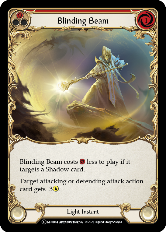 Blinding Beam (Red) [U-MON084] (Monarch Unlimited)  Unlimited Normal | Tables and Towers