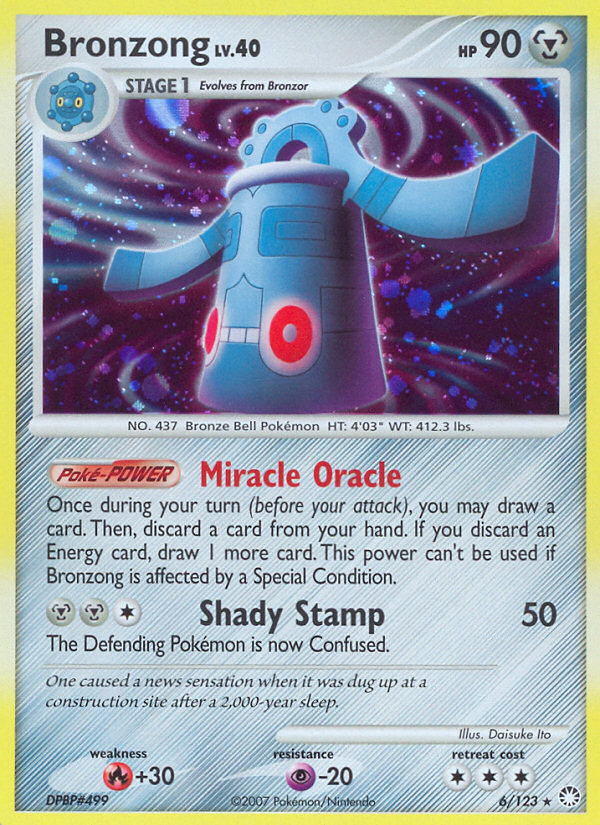 Bronzong (6/123) [Diamond & Pearl: Mysterious Treasures] | Tables and Towers