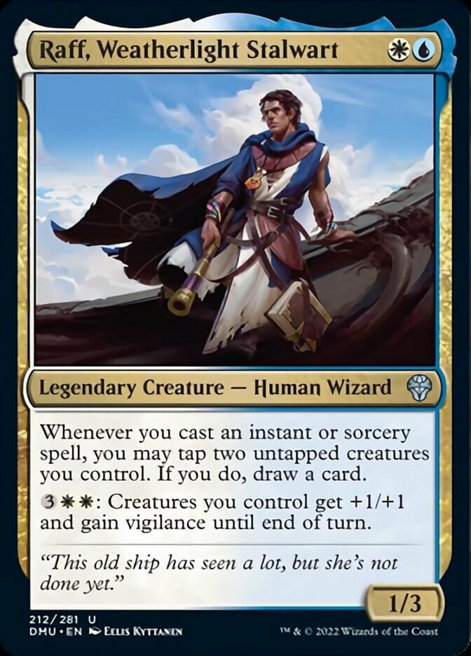 Raff, Weatherlight Stalwart [Dominaria United] | Tables and Towers