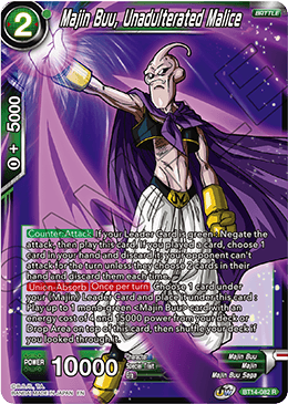 Majin Buu, Unadulterated Malice (BT14-082) [Cross Spirits] | Tables and Towers