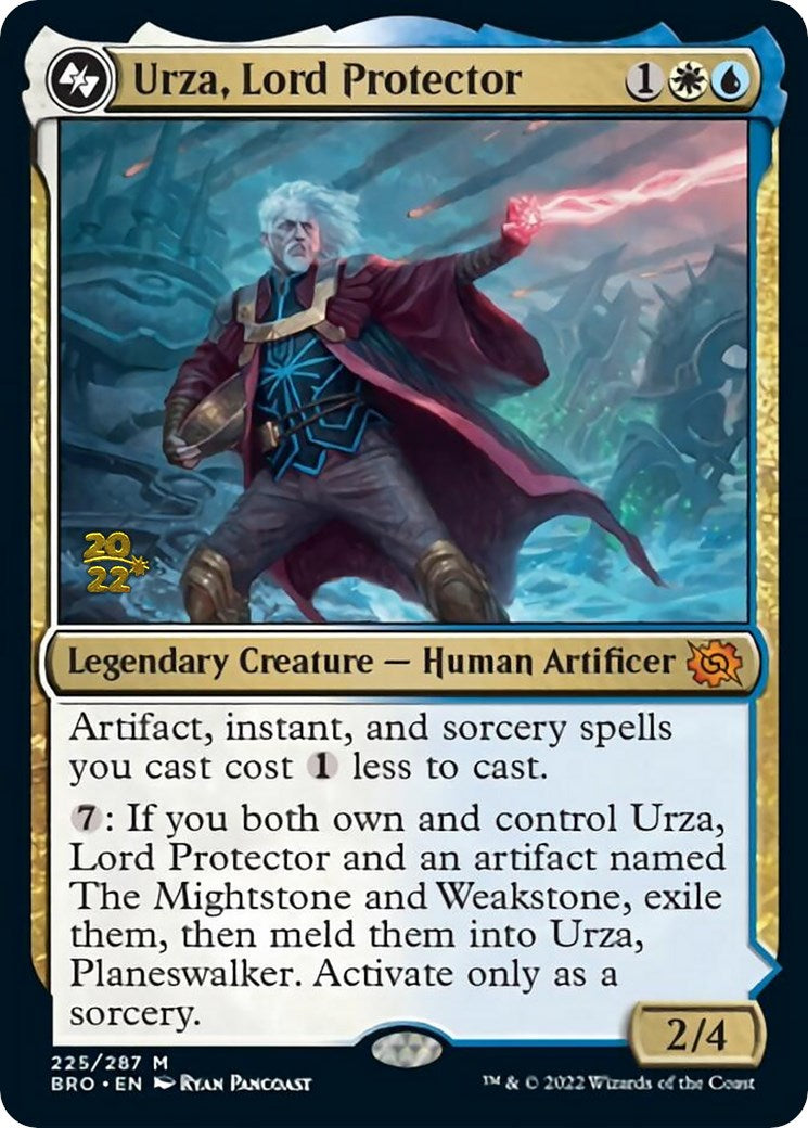 Urza, Lord Protector [The Brothers' War Prerelease Promos] | Tables and Towers