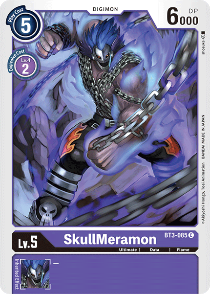 SkullMeramon [BT3-085] [Release Special Booster Ver.1.5] | Tables and Towers