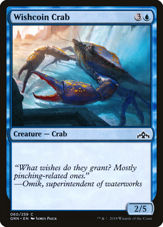 Wishcoin Crab [Guilds of Ravnica] | Tables and Towers