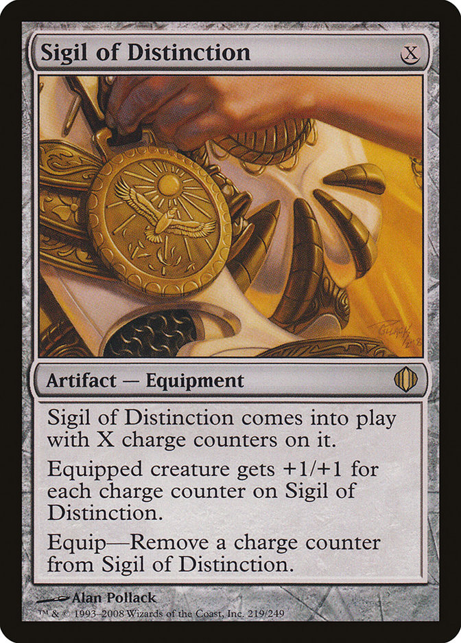 Sigil of Distinction [Shards of Alara] | Tables and Towers