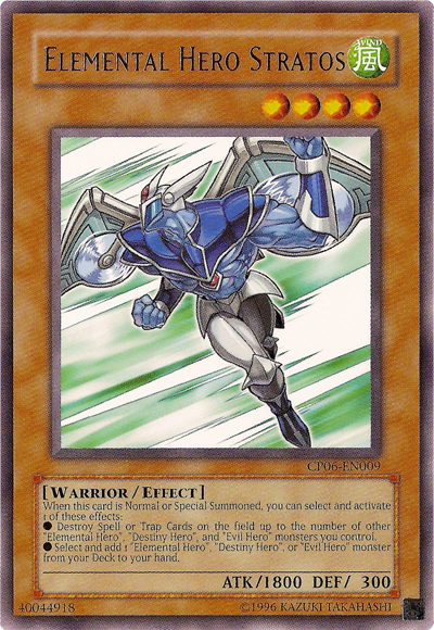 Elemental Hero Stratos [CP06-EN009] Rare | Tables and Towers