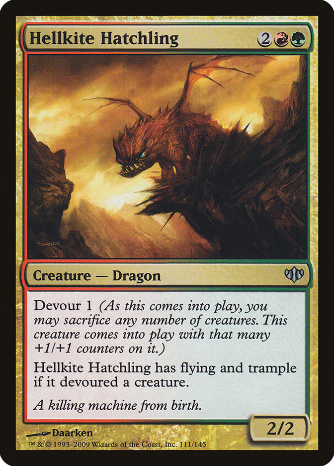 Hellkite Hatchling [Conflux] | Tables and Towers