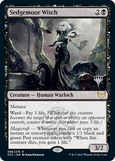 Sedgemoor Witch (Promo Pack) [Strixhaven: School of Mages Promos] | Tables and Towers