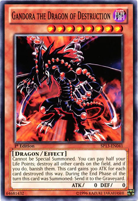 Gandora the Dragon of Destruction [SP13-EN041] Common | Tables and Towers