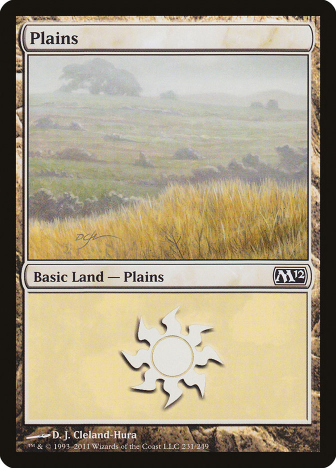 Plains (231) [Magic 2012] | Tables and Towers