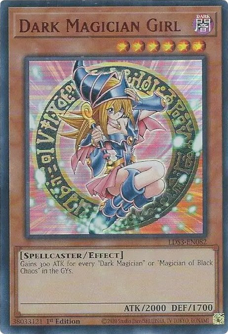 Dark Magician Girl (Red) [LDS3-EN082] Ultra Rare | Tables and Towers