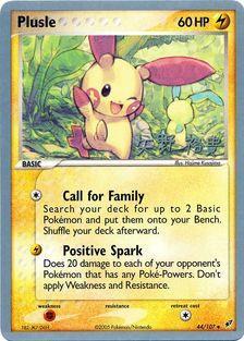 Plusle (44/107) (B-L-S - Hiroki Yano) [World Championships 2006] | Tables and Towers