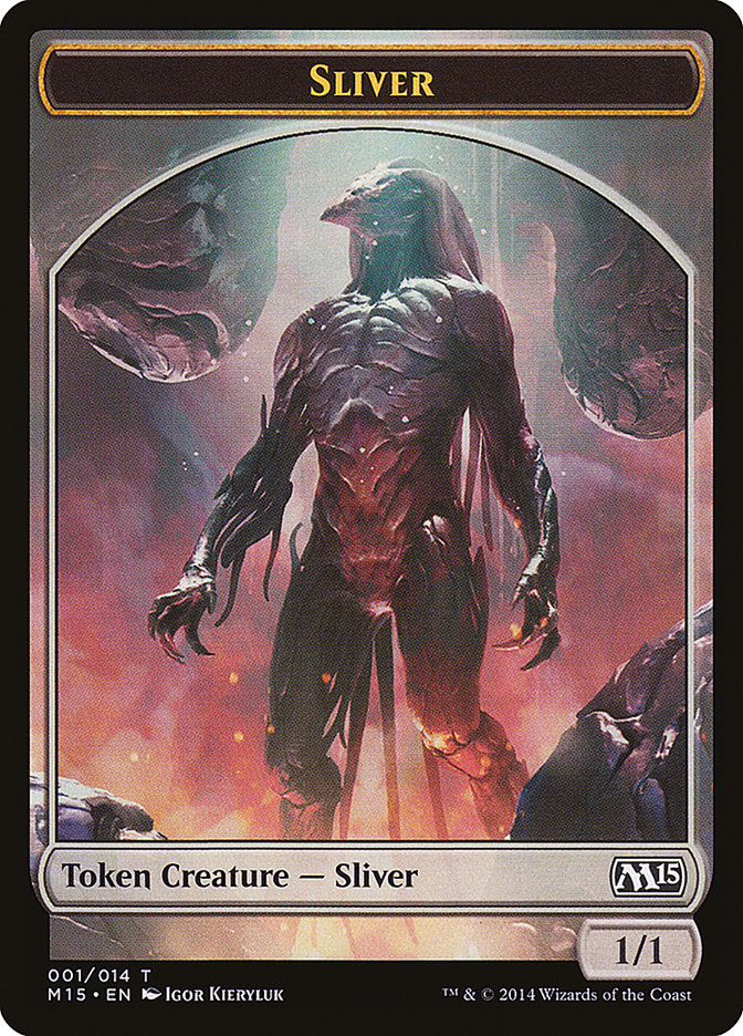 Sliver Token [Magic 2015 Tokens] | Tables and Towers