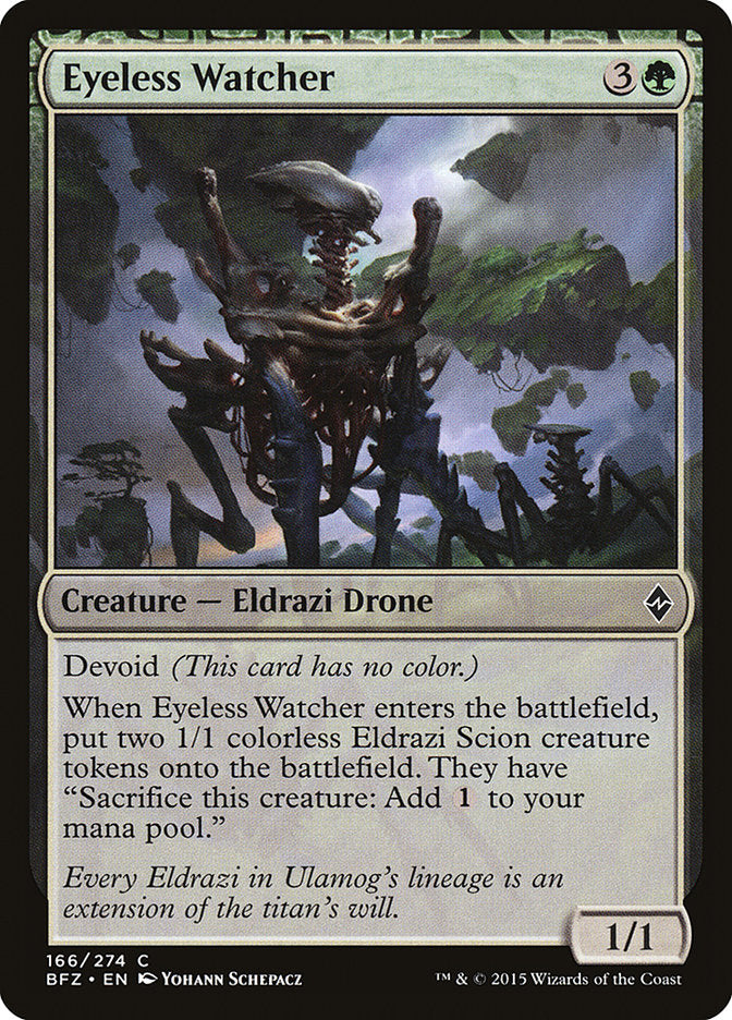 Eyeless Watcher [Battle for Zendikar] | Tables and Towers