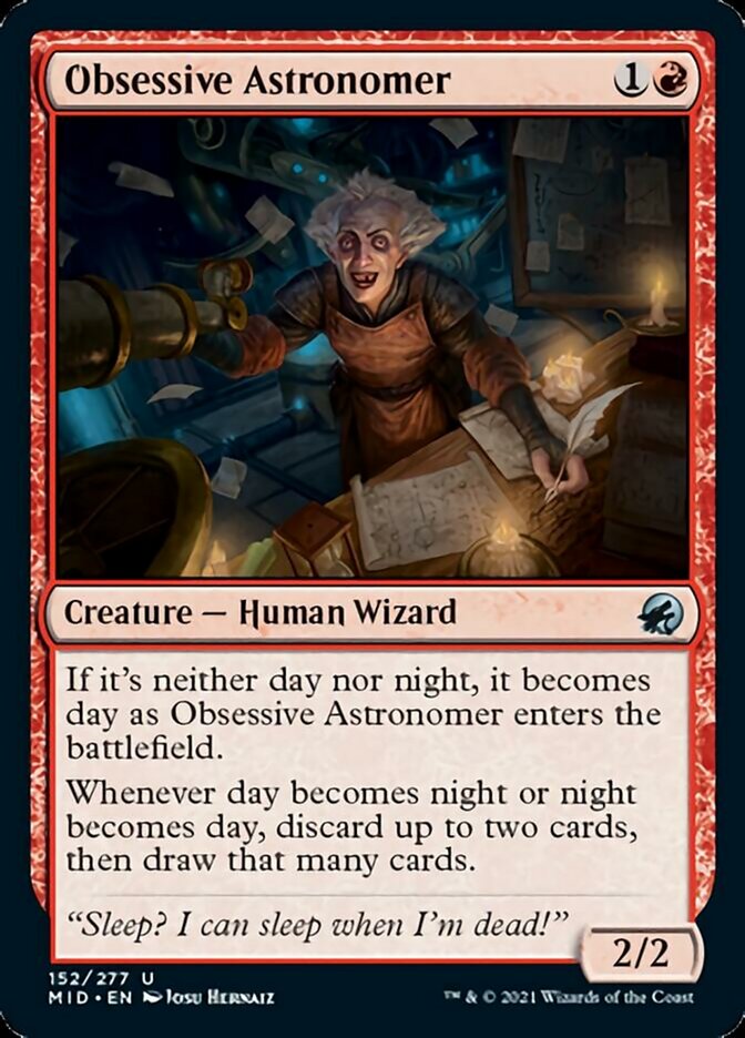 Obsessive Astronomer [Innistrad: Midnight Hunt] | Tables and Towers