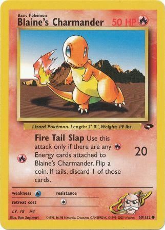 Blaine's Charmander (60/132) [Gym Challenge Unlimited] | Tables and Towers