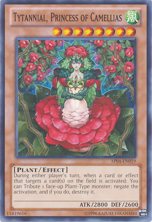 Tytannial, Princess of Camellias [AP04-EN019] Common | Tables and Towers