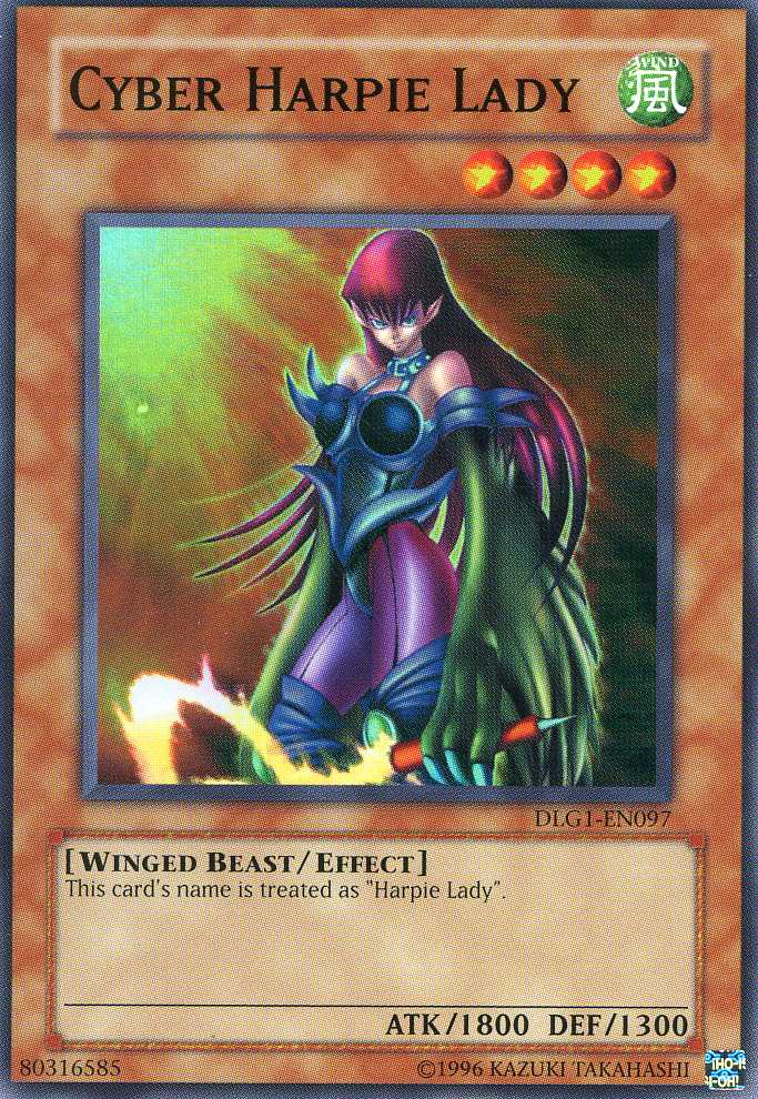 Cyber Harpie Lady [DLG1-EN097] Super Rare | Tables and Towers