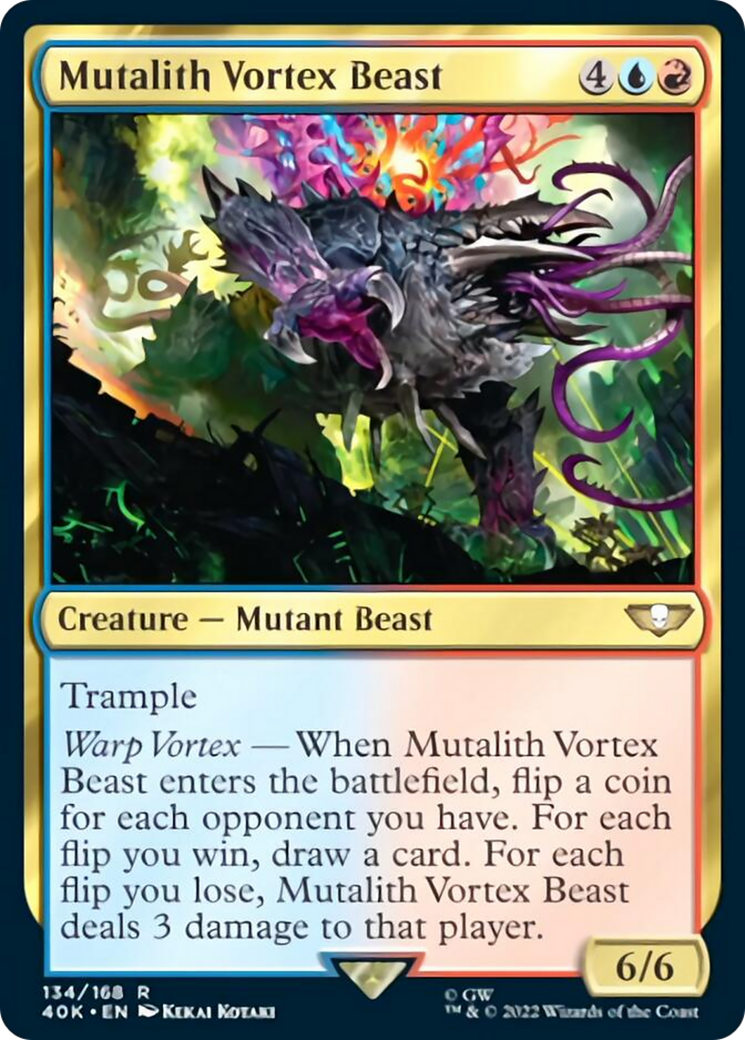 Mutalith Vortex Beast (Surge Foil) [Warhammer 40,000] | Tables and Towers