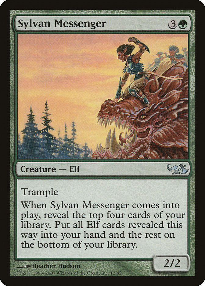 Sylvan Messenger [Duel Decks: Elves vs. Goblins] | Tables and Towers