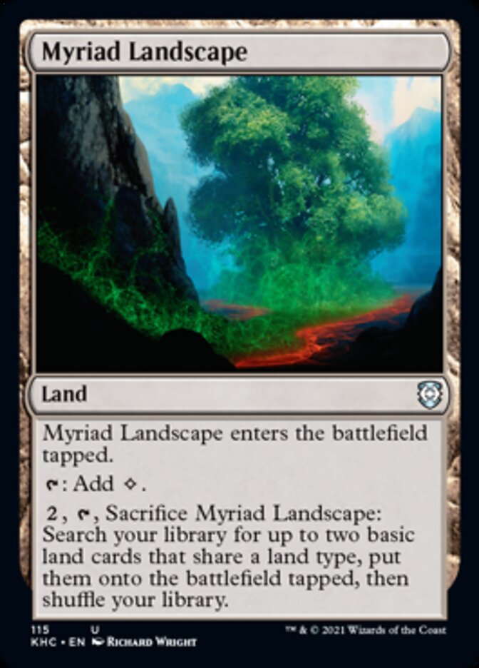 Myriad Landscape [Kaldheim Commander] | Tables and Towers