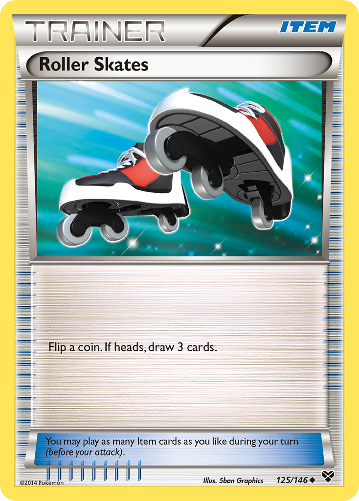 Roller Skates (125/146) [XY: Base Set] | Tables and Towers