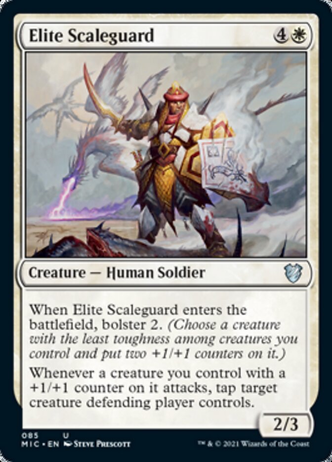 Elite Scaleguard [Innistrad: Midnight Hunt Commander] | Tables and Towers