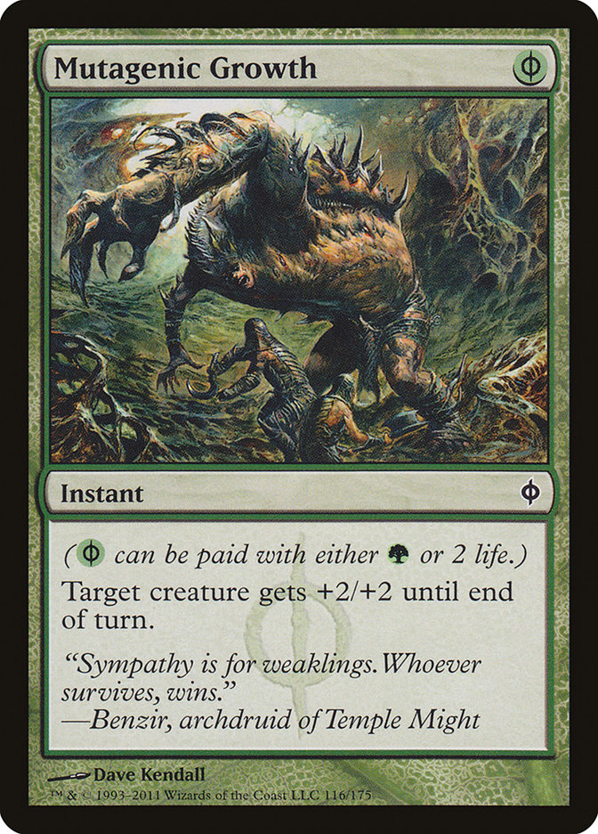 Mutagenic Growth [New Phyrexia] | Tables and Towers