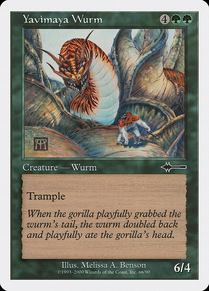 Yavimaya Wurm [Beatdown] | Tables and Towers