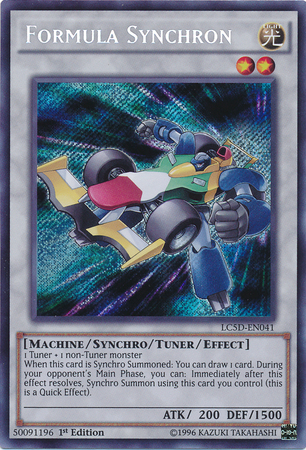 Formula Synchron [LC5D-EN041] Secret Rare | Tables and Towers