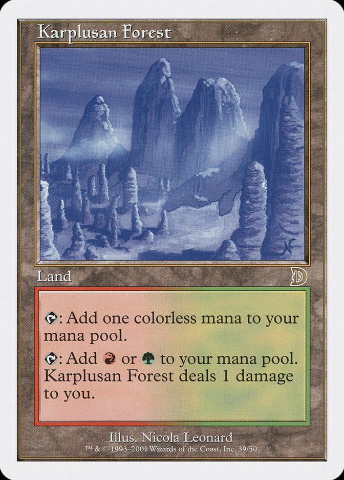 Karplusan Forest [Deckmasters] | Tables and Towers