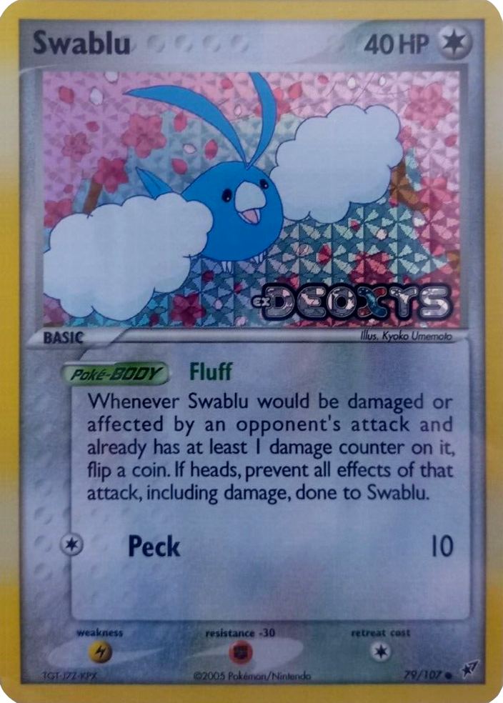 Swablu (79/107) (Stamped) [EX: Deoxys] | Tables and Towers