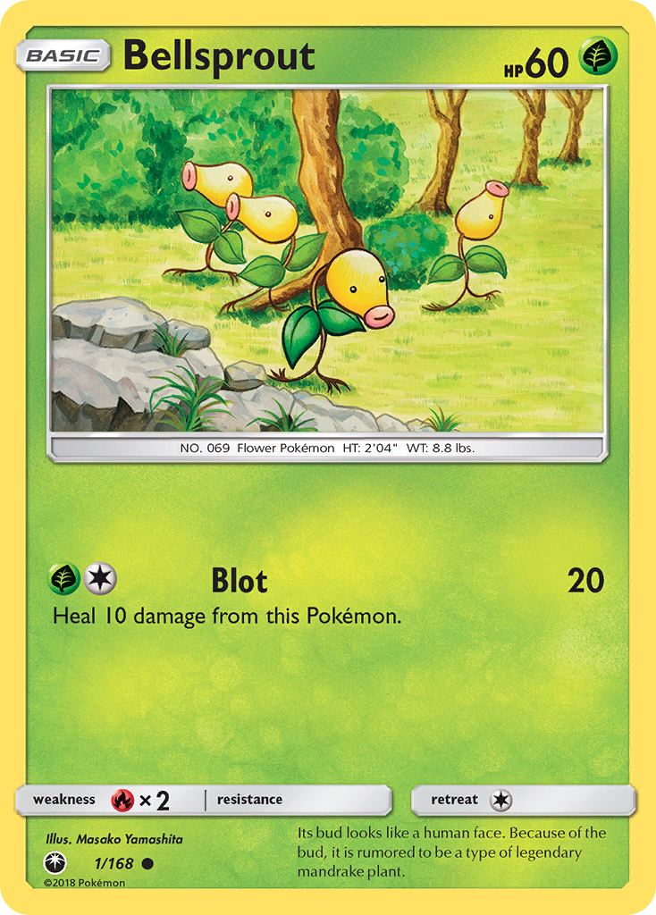 Bellsprout (1/168) [Sun & Moon: Celestial Storm] | Tables and Towers