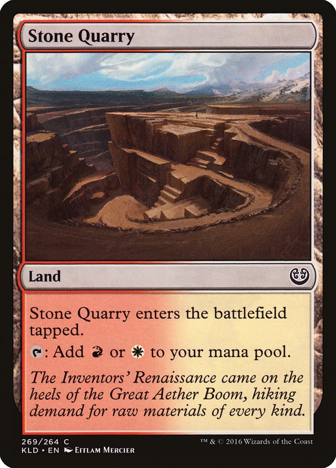 Stone Quarry [Kaladesh] | Tables and Towers