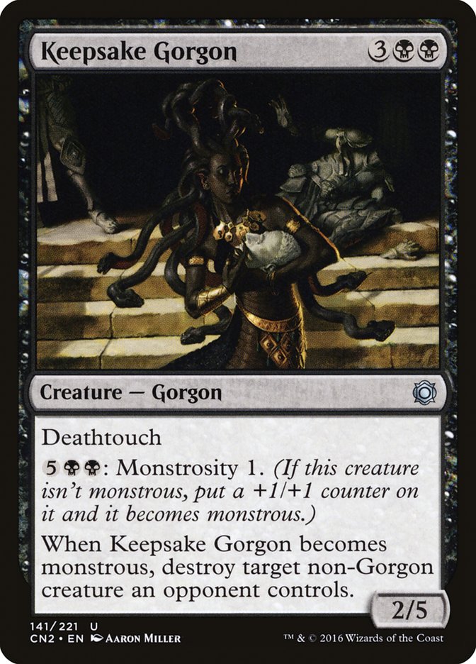 Keepsake Gorgon [Conspiracy: Take the Crown] | Tables and Towers