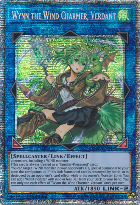 Wynn the Wind Charmer, Verdant [RIRA-EN046] Starlight Rare | Tables and Towers