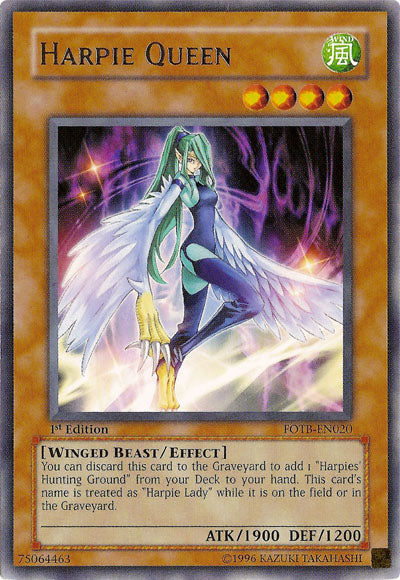 Harpie Queen [FOTB-EN020] Rare | Tables and Towers