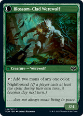 Weaver of Blossoms // Blossom-Clad Werewolf [Innistrad: Crimson Vow] | Tables and Towers