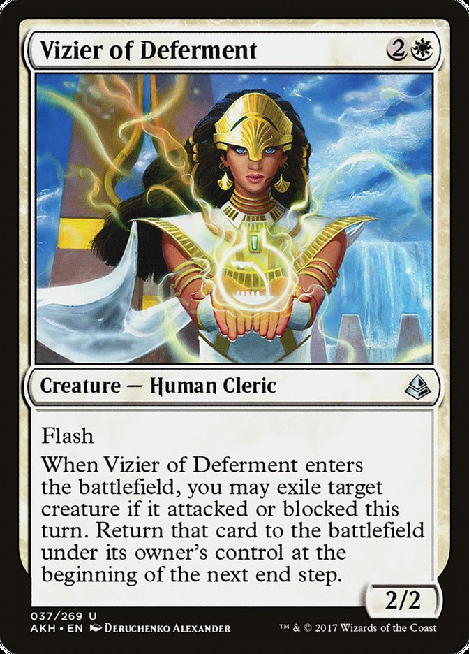 Vizier of Deferment [Amonkhet] | Tables and Towers