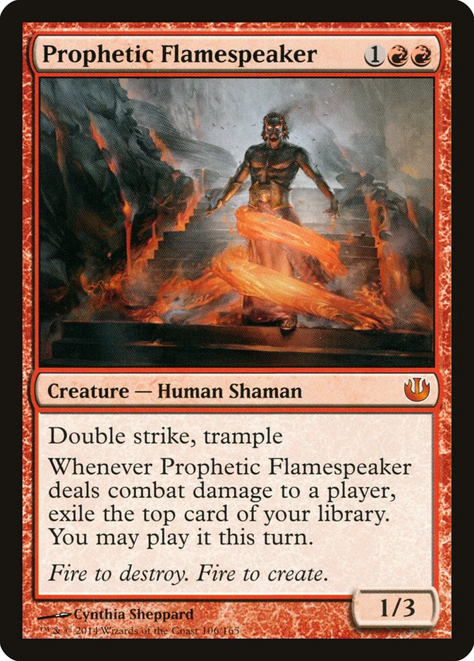 Prophetic Flamespeaker [Journey into Nyx] | Tables and Towers