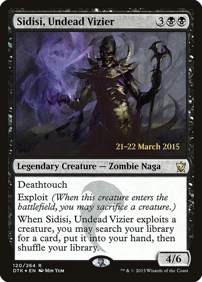 Sidisi, Undead Vizier [Dragons of Tarkir Prerelease Promos] | Tables and Towers