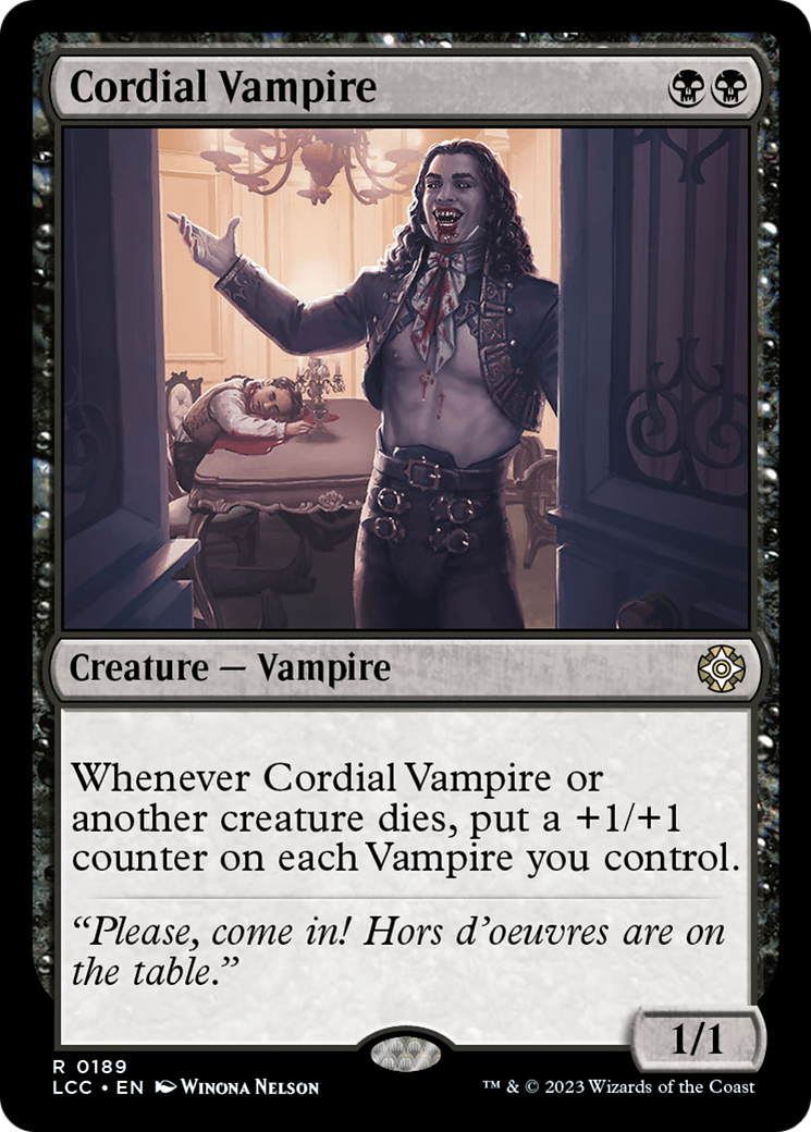 Cordial Vampire [The Lost Caverns of Ixalan Commander] | Tables and Towers