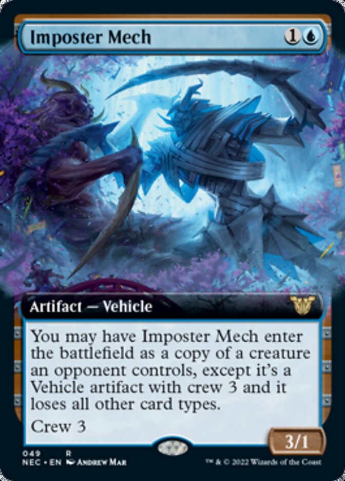 Imposter Mech (Extended Art) [Kamigawa: Neon Dynasty Commander] | Tables and Towers