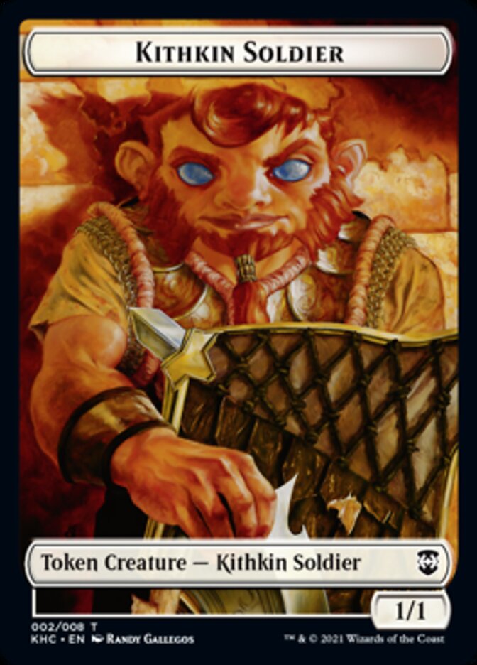 Kithkin Soldier Token [Kaldheim Commander Tokens] | Tables and Towers