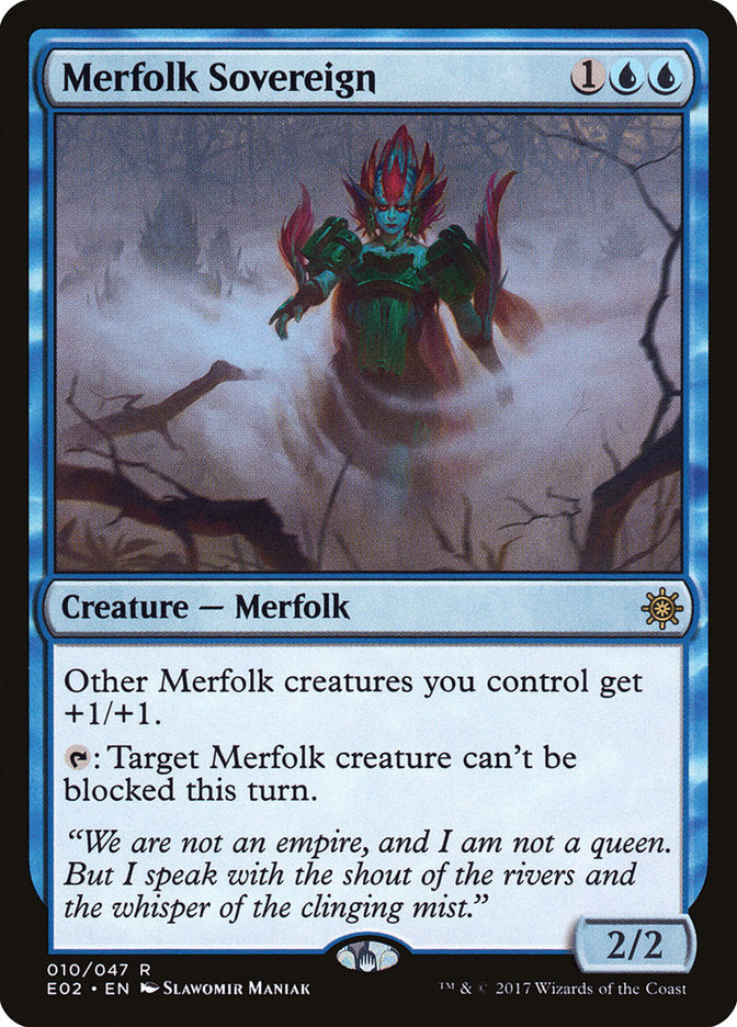 Merfolk Sovereign [Explorers of Ixalan] | Tables and Towers