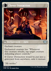 Distracting Geist // Clever Distraction [Innistrad: Crimson Vow] | Tables and Towers