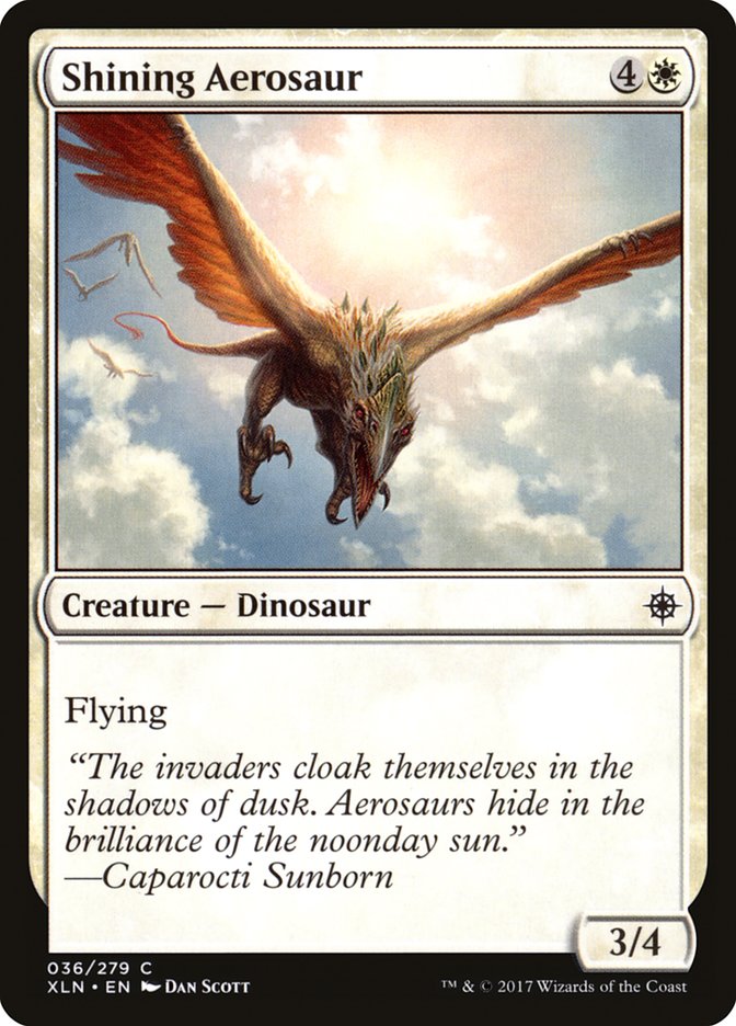 Shining Aerosaur [Ixalan] | Tables and Towers